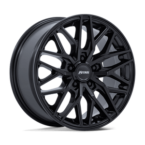 18X8 Petrol PE004 P3E MATTE BLACK 5X120