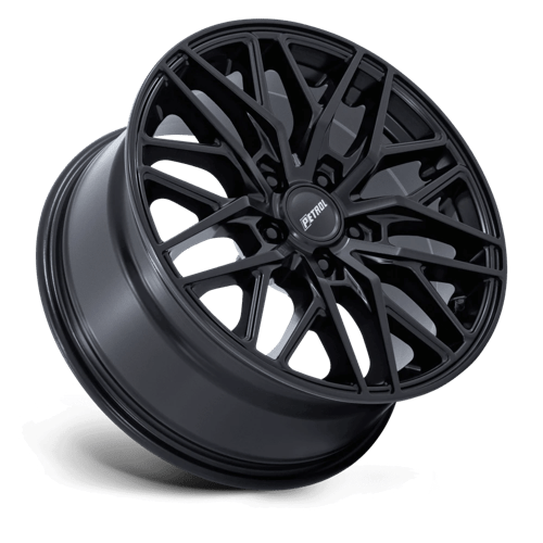 19X8.5 Petrol PE004 P3E MATTE BLACK 5X120