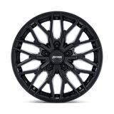 17X8 Petrol PE004 P3E MATTE BLACK 5X108