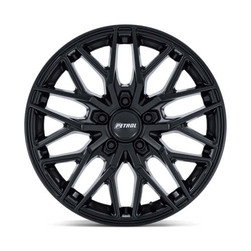 18X8 Petrol PE004 P3E MATTE BLACK 5X108