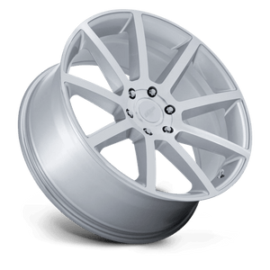 22X9.5 Petrol PE007 P6E GLOSS SILVER W/ MACHINED FACE 6X135