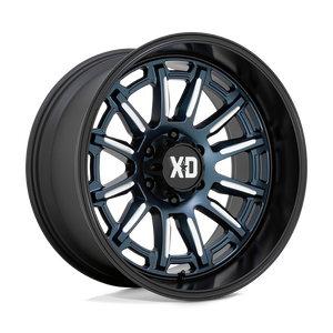 20X9 XD XD865 PHOENIX METALLIC BLUE MILLED W/ BLK LP 6X139.7