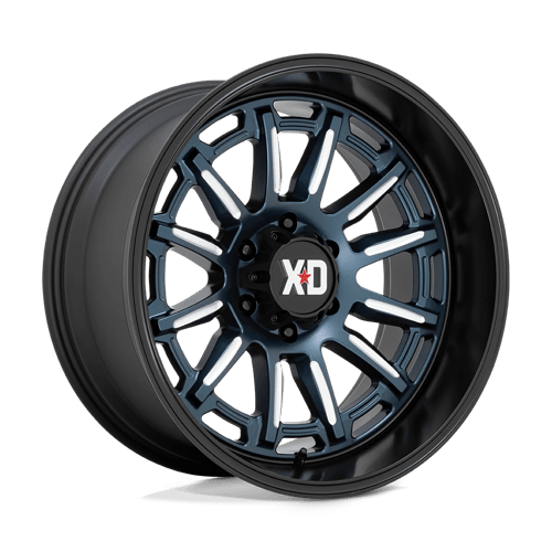 20X10 XD XD865 PHOENIX METALLIC BLUE MILLED W/ BLK LP 6X135