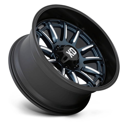 20X10 XD XD865 PHOENIX METALLIC BLUE MILLED W/ BLK LP 6X135