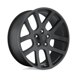 22" Performance Replicas PR107 MATTE BLACK 5X115