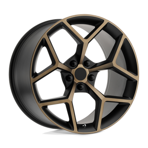 20X10 Performance Replicas PR126 BLACK/BRONZE 5X120