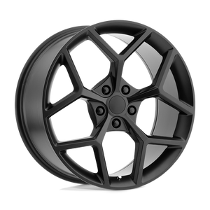 20" Performance Replicas PR126 MATTE BLACK 5X120