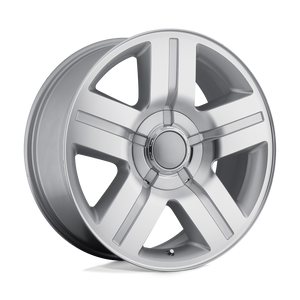 20X8.5 Performance Replicas PR147 SILVER MACHINED 5X120.65/5X127