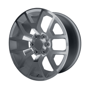 20" Performance Replicas PR150 SILVER MACHINED 6X139.7
