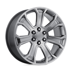 20" Performance Replicas PR166 HYPER SILVER 6X139.7