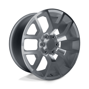 20X9 Performance Replicas PR169 SILVER W/ MACHINED SPOKES 6X139.7