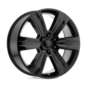 22" Performance Replicas PR172 GLOSS BLACK 6X135