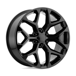 20" Performance Replicas PR176 GLOSS BLACK 6X139.7