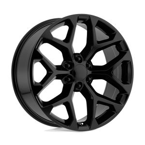 20" Performance Replicas PR176 MATTE BLACK 6X139.7