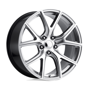 20" Performance Replicas PR181 HYPER SILVER MACHINED 5X127