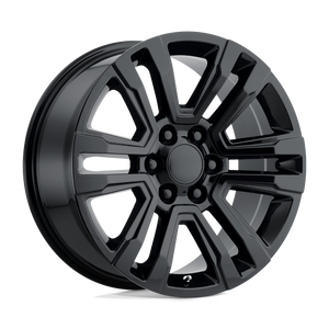 20X9 Performance Replicas PR182 GLOSS BLACK 6X139.7