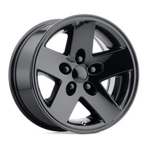 16" Performance Replicas PR185 GLOSS BLACK 5X114.3