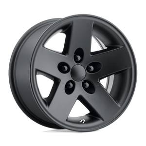 16" Performance Replicas PR185 MATTE BLACK 5X114.3