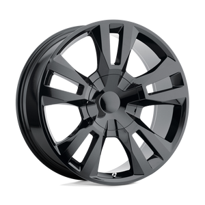 22" Performance Replicas PR188 GLOSS BLACK 6X139.7