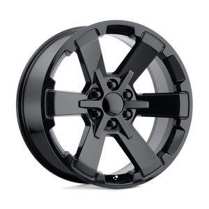 22X9 Performance Replicas PR189 GLOSS BLACK 6X139.7