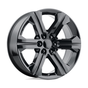 22" Performance Replicas PR191 GLOSS BLACK 6X139.7