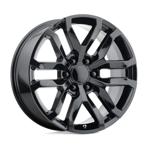 22X9 Performance Replicas PR196 GLOSS BLACK 6X139.7