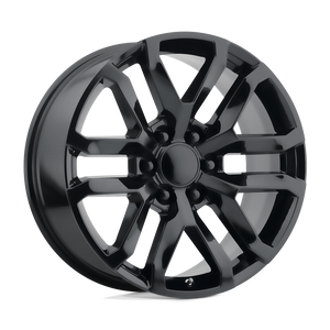 22" Performance Replicas PR196 SATIN BLACK 6X139.7