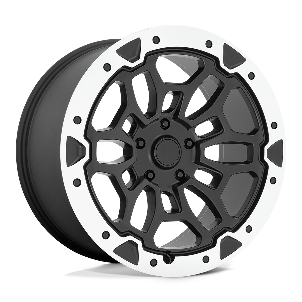20" Performance Replicas PR215 MATTE BLACK MACHINED 6X139.7