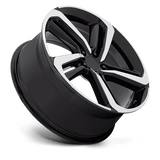 20" Performance Replicas PR216 GLOSS BLACK MACHINED 5X114.3