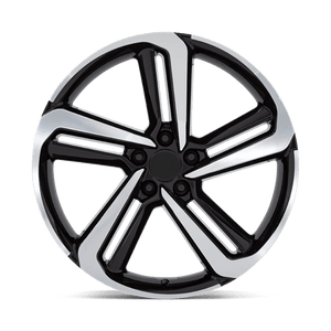 18X8 Performance Replicas PR216 GLOSS BLACK MACHINED 5X114.3