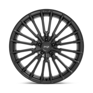 20X10.5 Niche 1PC M250 PREMIO MATTE BLACK 5X120