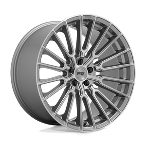 22X10 Niche 1PC M251 PREMIO PLATINUM BRUSHED 5X112