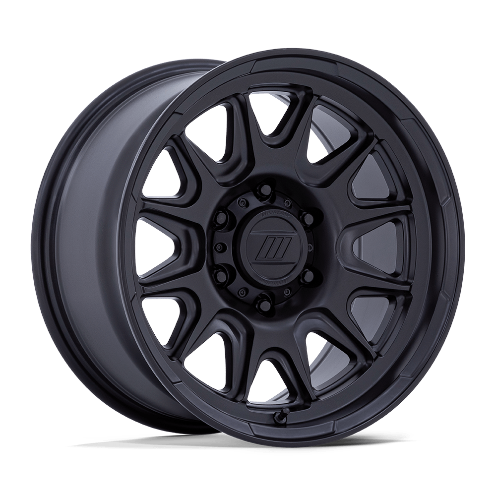 17X8 Pro Comp Alloys PA200 PULSE MATTE BLACK 6X135