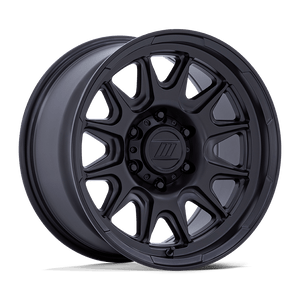 17X8 Pro Comp Alloys PA200 PULSE MATTE BLACK 5X114.3