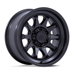 17X8.5 Pro Comp Alloys PA203 BEACON MATTE BLACK 6X114.3
