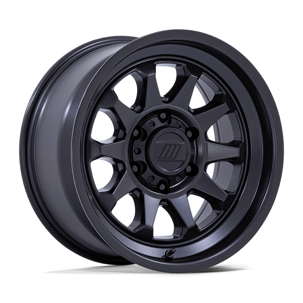 17X8.5 Pro Comp Alloys PA203 BEACON MATTE BLACK 6X139.7