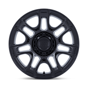 17X8.5 Pro Comp Alloys PA204 ROUGHNECK MATTE BLACK 6X114.3