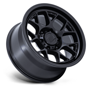17X8.5 Pro Comp Alloys PA205 WRAITH MATTE BLACK 6X114.3