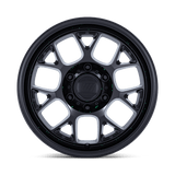 17X8 Pro Comp Alloys PA205 WRAITH MATTE BLACK 5X127