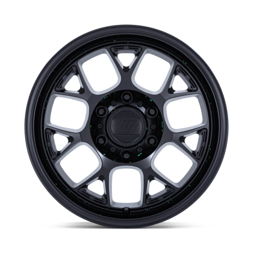 17X8.5 Pro Comp Alloys PA205 WRAITH MATTE BLACK 6X114.3
