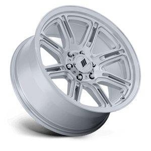 17X8 Pro Comp Alloys PA206 SNARE GLOSS SILVER W/ MACHINED FACE 5X139.7