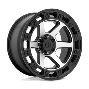 20X10 XD XD862 RAID SATIN BLACK MACHINED 6X139.7