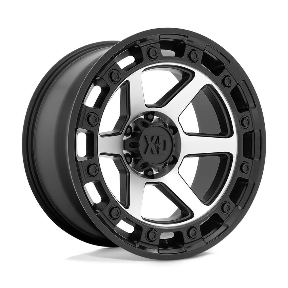 20X10 XD XD862 RAID SATIN BLACK MACHINED 5X127