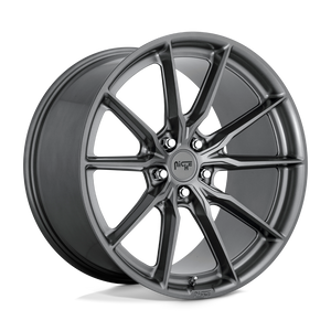 19X9.5 Niche 1PC M239 RAINIER MATTE ANTHRACITE 5X112