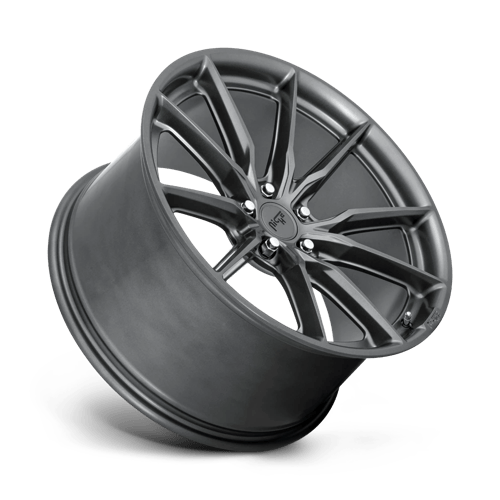 19X9.5 Niche 1PC M239 RAINIER MATTE ANTHRACITE 5X112