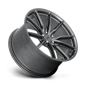 19X9.5 Niche 1PC M239 RAINIER MATTE ANTHRACITE 5X112