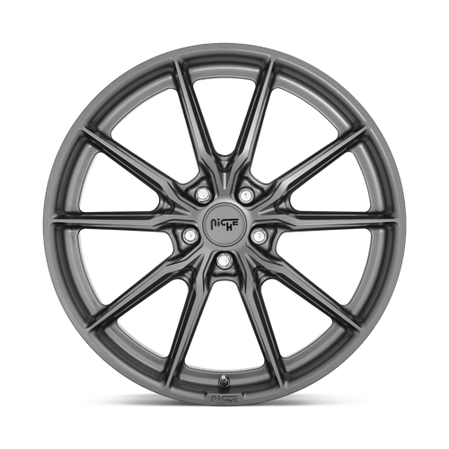 19X9.5 Niche 1PC M239 RAINIER MATTE ANTHRACITE 5X112