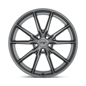 19X9.5 Niche 1PC M239 RAINIER MATTE ANTHRACITE 5X112