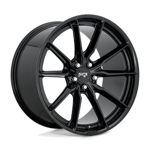 19X9.5 Niche 1PC M240 RAINIER GLOSS BLACK 5X112