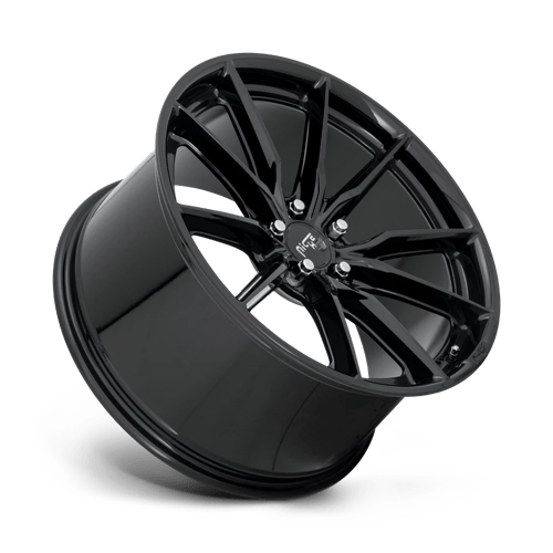 19X9.5 Niche 1PC M240 RAINIER GLOSS BLACK 5X112